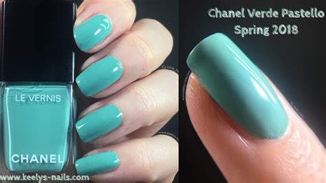 chanel verde pastello|Chanel Verde Pastello swatch Neapolis Spring 2018.